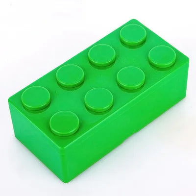 Stackable Building Block Storage Box | Modular Desk Organizer