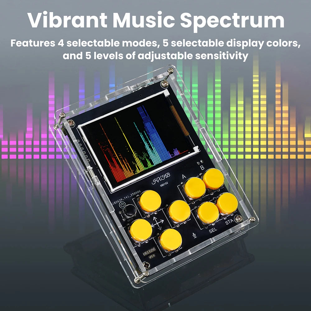 Game Console Electronic DIY kit Handheld Device Weather Display and Clock XiaoZhi AI Robot Soldering Practice Game Console kit Oasis Select Default Title