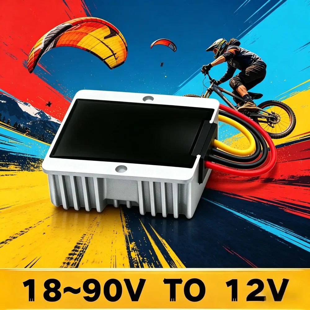 Voltage Regulator Waterproof CE ROSH Step Down DC DC Converter Buck Power Supply Module24V 36V 48V 60V 72V 80V 85V to 12V 12V Oasis Select