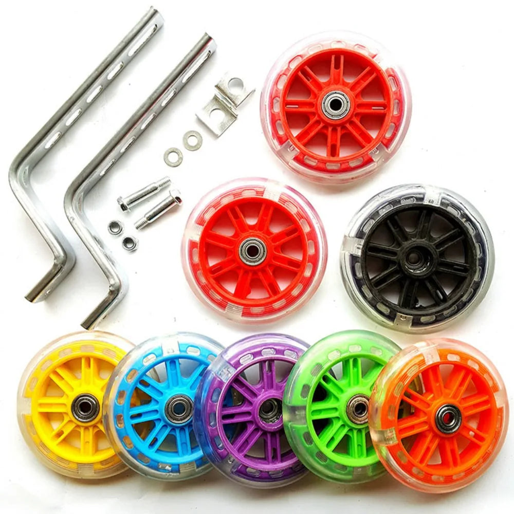 Bicycle Bike Cycling Kids Childrens Stabilisers 12-20" Training Wheels Heavy Duty Accessories 1 Set Accessories Oasis Select