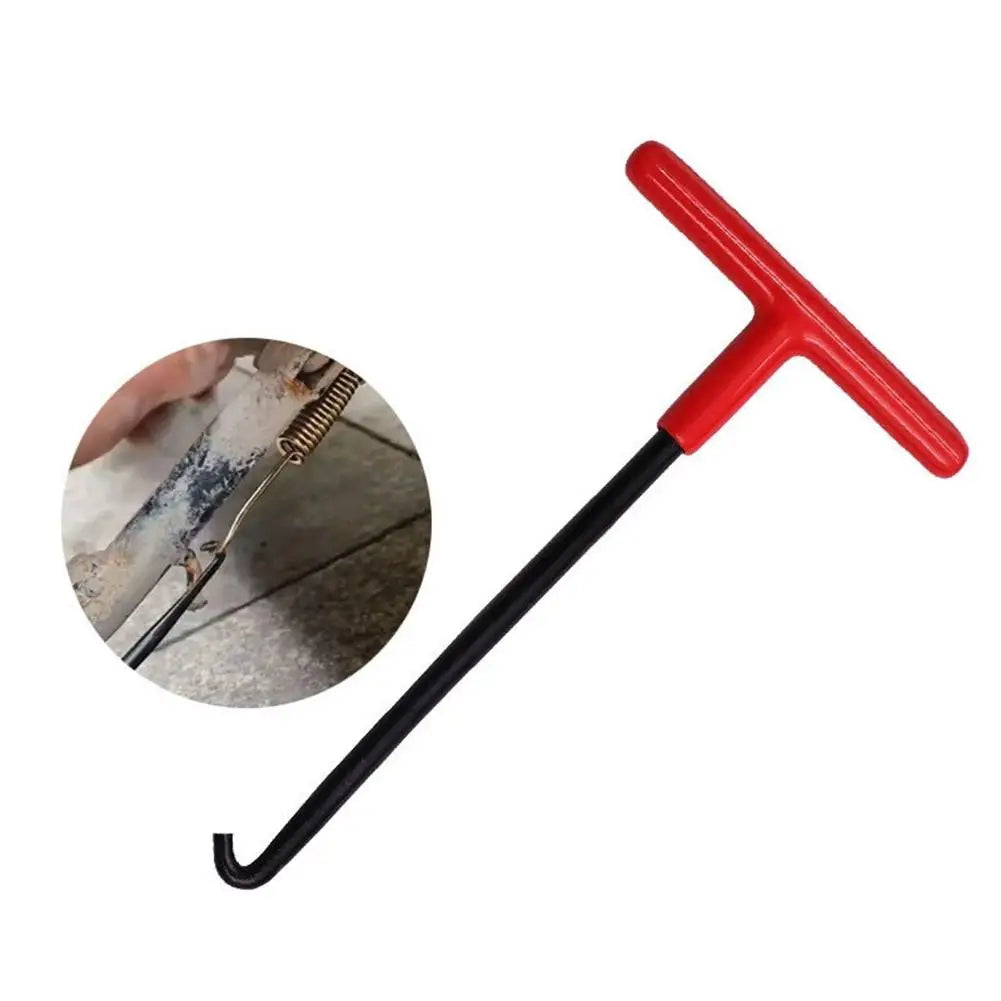 T-Handle Spring Hook Puller – Heavy Duty Steel Car Spring Remover