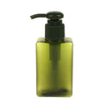 100ml Square Foaming Dispenser Bottle Portable Soap Dispensers Liquid Soap Shampoo Pump Bottles Bathroom Travel Accessories Oasis Select Dark green