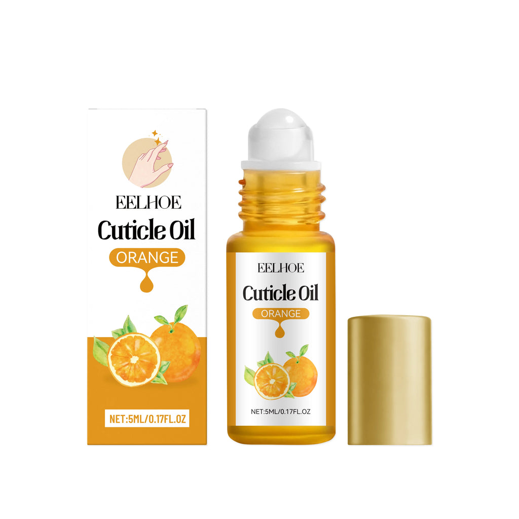 Nail Care Damaged Area Multi-Flavor Cuticle Oil Strengthens Moisturizes Nails Daily Gentle Portable Shine Smooth Care Oil Oasis Select Orange Flavor
