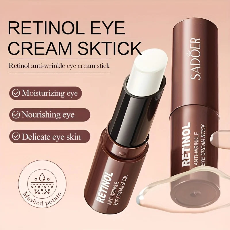 Retinol Eye Cream Stick – Hydrating Under Eye Anti-Wrinkle Care Eye Cream Stick Oasis Select