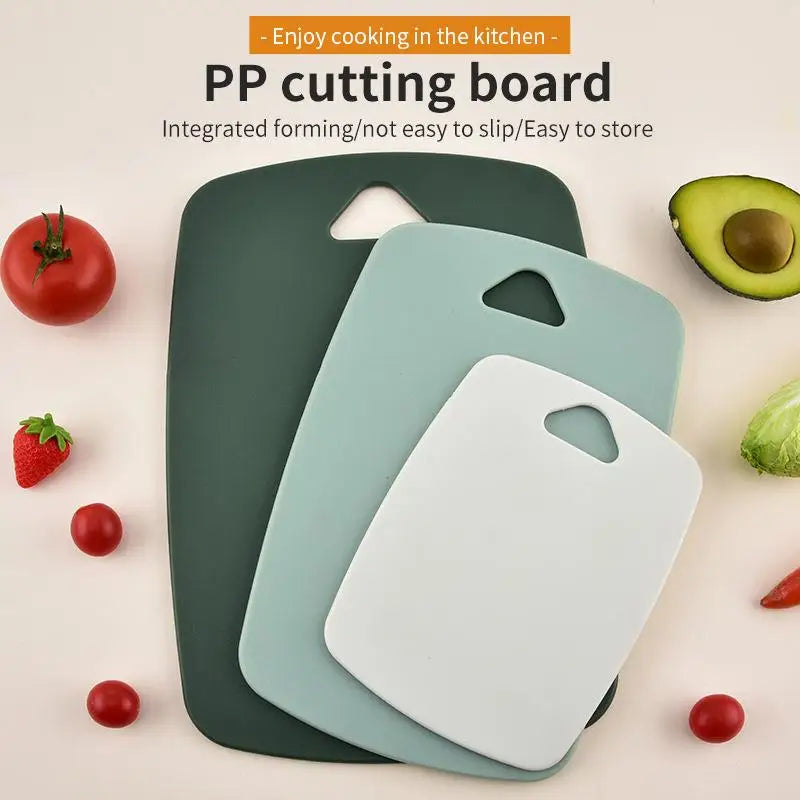 1/3Pcs Plastic Cutting Board Multifunctional Cutting Board For Vegetables Fruits Baby Food Household Non-Slip Cutting Board Oasis Select