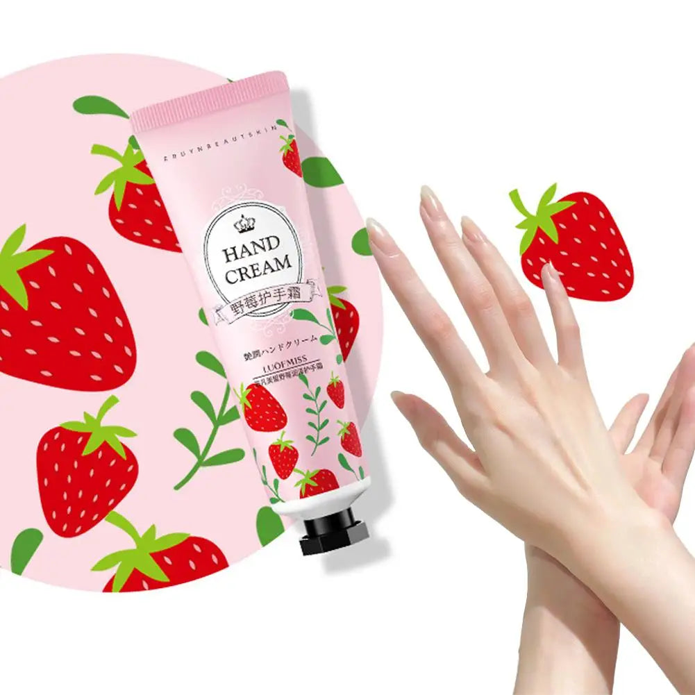 Plant Fruit Hand Cream 30g – Moisturizer for Dry Cracked Hands Hand Cream Oasis Select