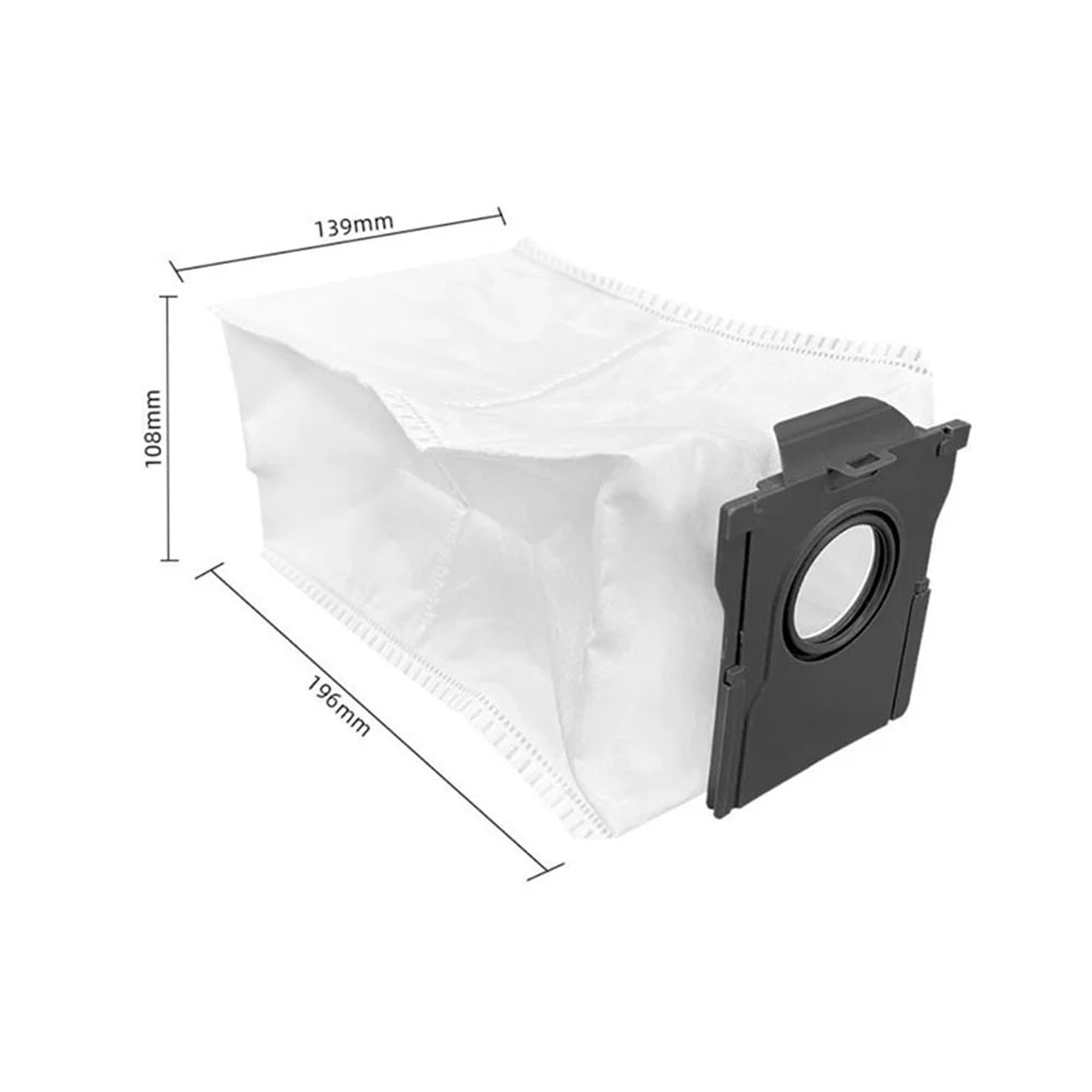 Disposable Vacuum Bags for Dreame X60 Max Ultra Complete 3.5 Litre Capacity Meltblown Fibre 99.97% Dust Retention Oasis Select