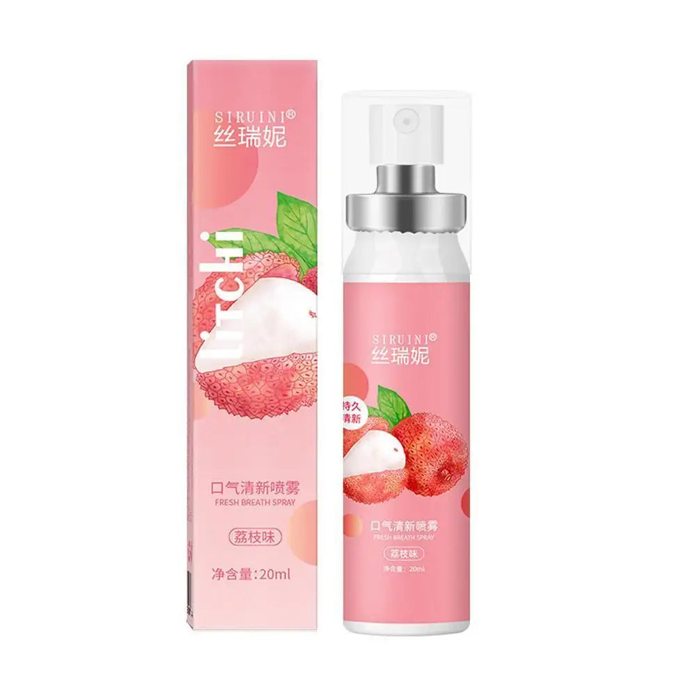 Fruity Breath Freshener Spray – Lychee Watermelon Mint 20ml Breath Freshener Spray Oasis Select A