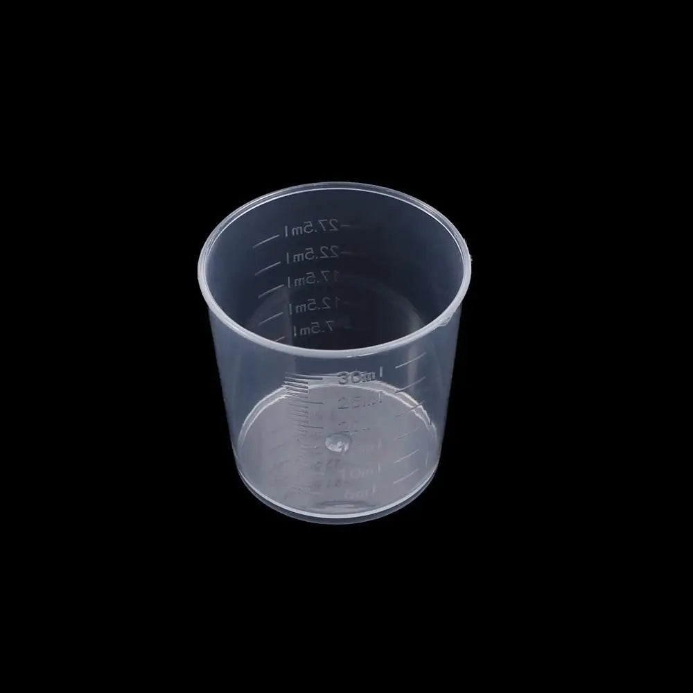 30ml Plastic Graduated Measuring Cups for Resin – 20 Pack