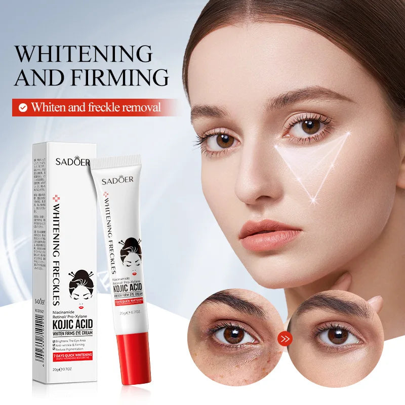 SADOER Kojic Acid Retinol Eye Cream – Brighten & Firm Eye Cream Oasis Select
