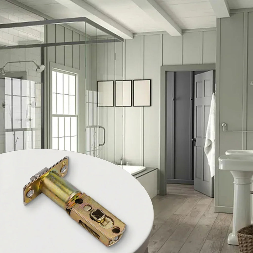 Stainless-steel Internal Bathroom Privacy Door Lock Passage Latch Lockbody Home BATHROOM Supplies Replacement Accessories