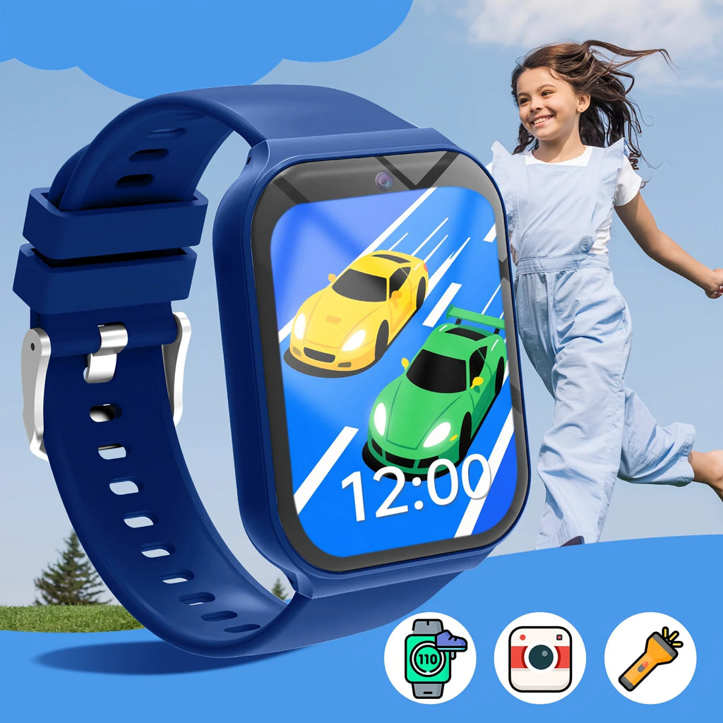 ERUN Kids Smart Watch – 18 Educational Games & Pedometer