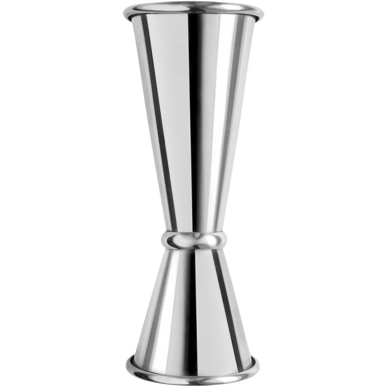 Stainless Steel Dual Shot Cocktail Jigger 1oz & 2oz Bar Measure