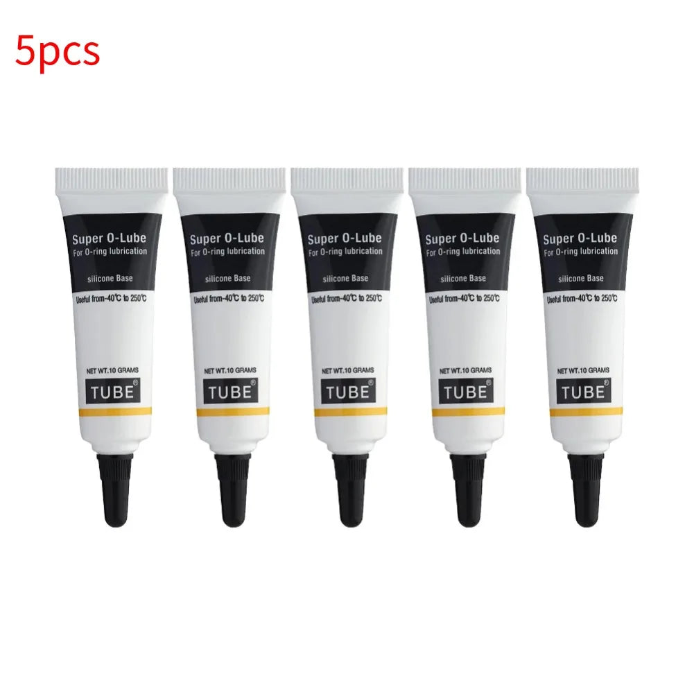 Silicone Grease Lubricant Home Improvement Hardware Waterproof Food Grade O Lube Faucet Plumbers Coffee Machine Lubrication Oasis Select 5pcs