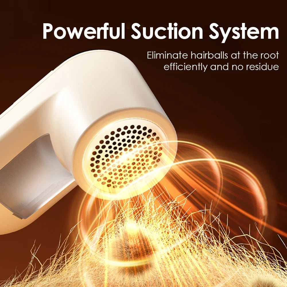 AFDEAL Electric Lint Remover – 3-Speed LED Fabric Shaver