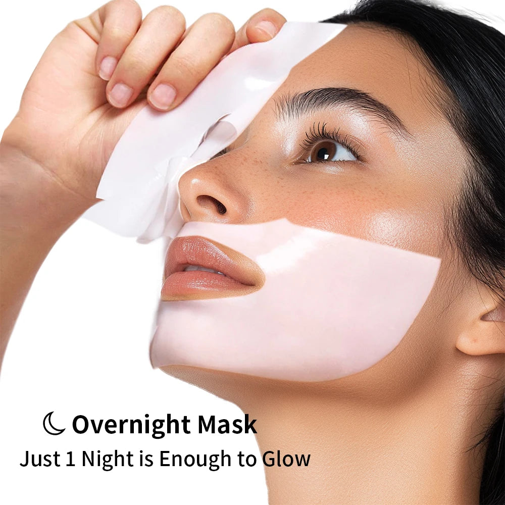 Bio-Collagen Overnight Hydrogel Mask | Deep Hydration & Firming
