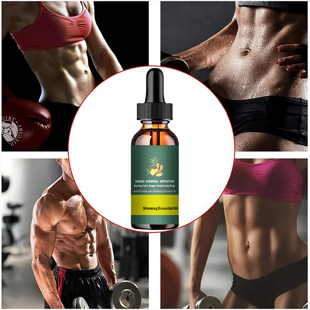 TRSTAY Ginger Slimming Massage Oil – Waist Leg Belly