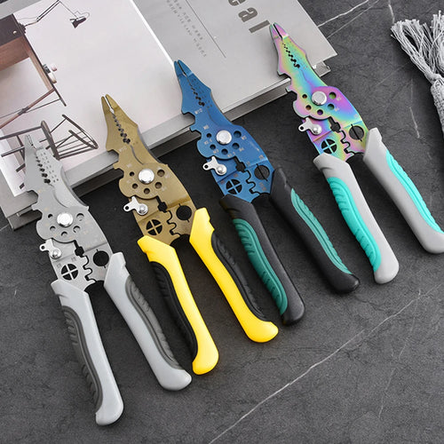 21-in-1 Wire Stripper Crimper Pliers – Adjustable Non-Slip Wire Stripper Pliers Oasis Select