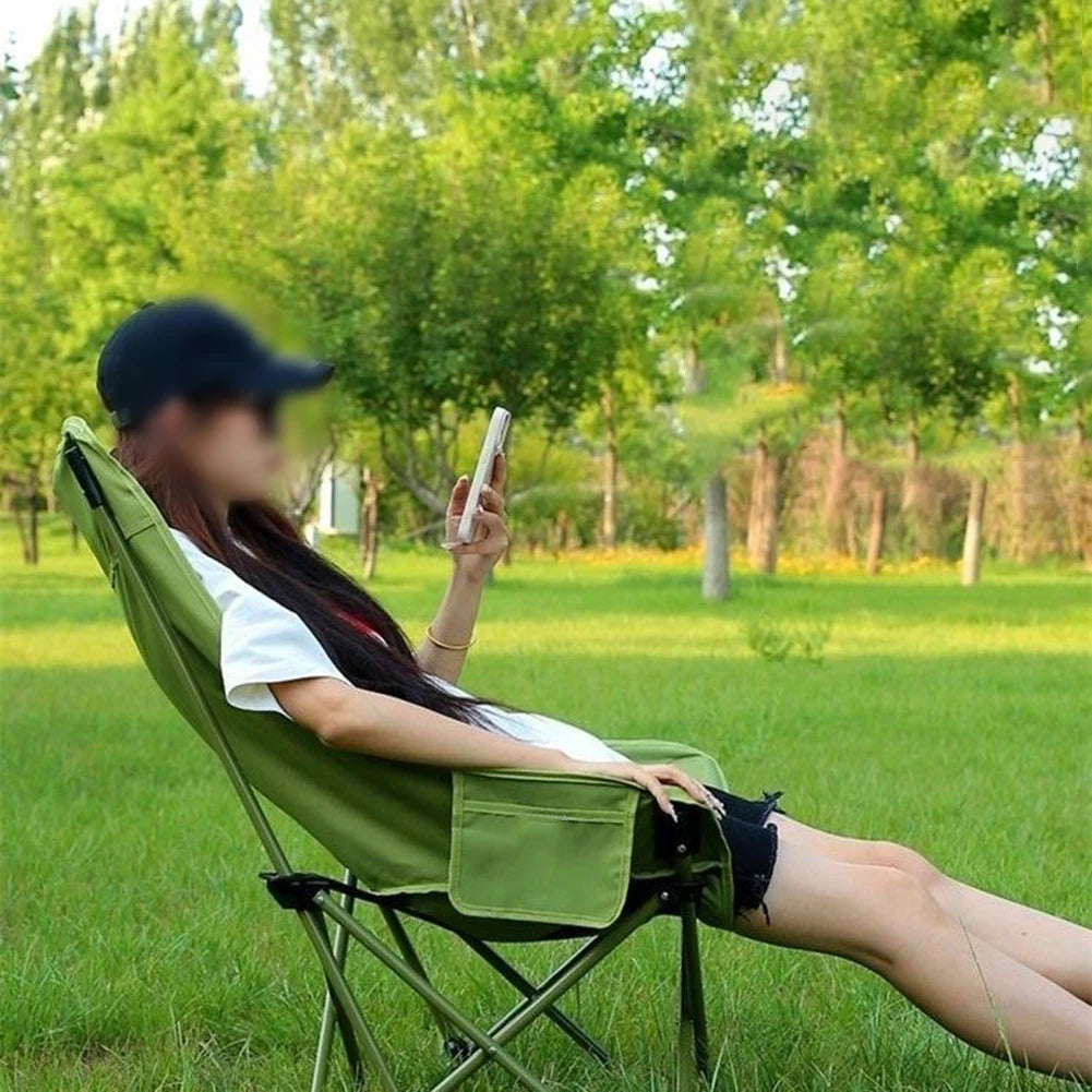 Replacement Fabric Cover For Camping Folding Chair With Side Pocket Waterproof Oxford Cloth Outdoor Furniture Accessory Oasis Select