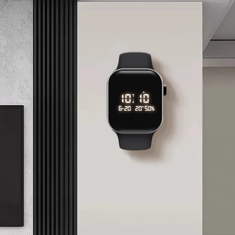 Living Room Clock Perpetual Calendar Electronic Clock Creative Restaurant High Aesthetic Value Internet Famous Wall Decoration Oasis Select