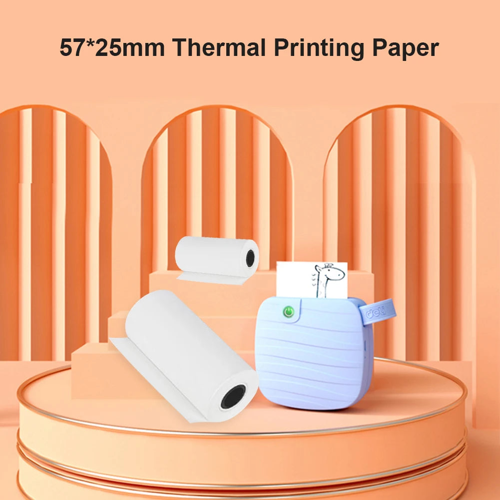 ALLOYSEED 5-Roll Thermal Printer Paper 57x25mm | Labels & POS Thermal Printer Paper Oasis Select