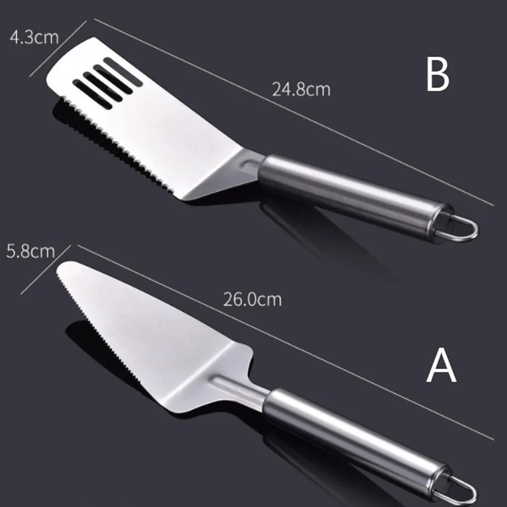 Stainless Steel Pie Server, Cake Cutter & Pizza Spatula Pie Server Spatula Oasis Select