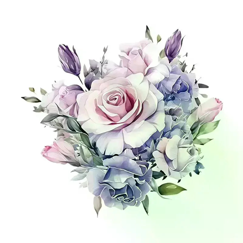 15*15cm Red Rose Romantic Toilet Sticker Bathroom Toilet Decor Living Room Cabinet Refrigerator Home Decoration Decals Oasis Select