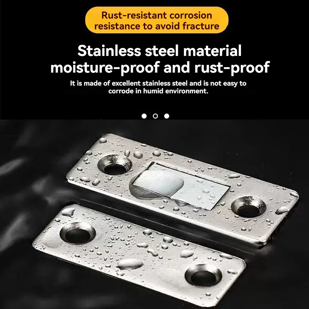 New Magnetic Cabinet Catches Ultra-Thin Door Magnets Stops Invisible Adhesive Drawer Catch Kitchen Closet Door Closer Soft-Catch Oasis Select