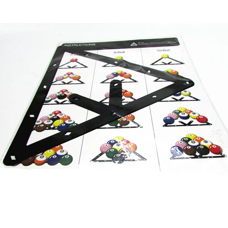 Billiards Rack Positioning Stickers – 8 Ball & 9 Ball Set