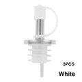 Deer Elk Lion Bull Head Wine Pourer Bottle Stoppers Bar Tools Wedding Party Drinks Wine Aerators Kitchen Tool Accessories Oasis Select 3PCS White