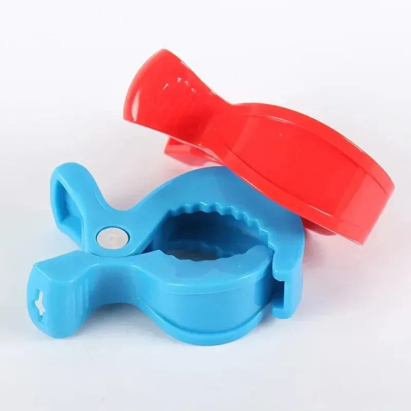 4/2PCS Baby Stroller Clamp Alligator Clip Pram Peg Portable Stroller Hook Baby Car Seat Clips Toddler Baby Stroller Accessories Oasis Select