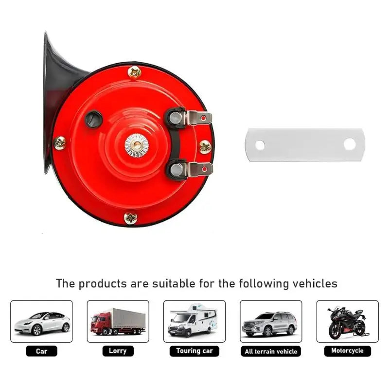 Universal 12V Super Loud Train Horn 300DB, Sealed For Protection Loudspeaker for Cars, Bikes, Trucks, Boats Oasis Select