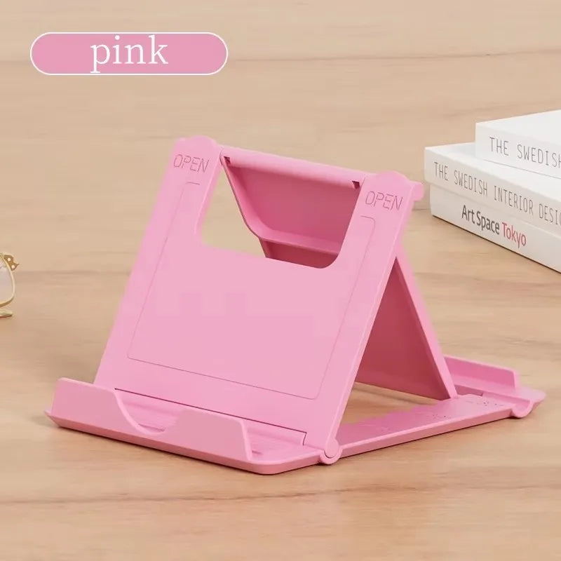 1 2 3 Table Phone Holder Folding Bracket Adjustable Desktop Stand