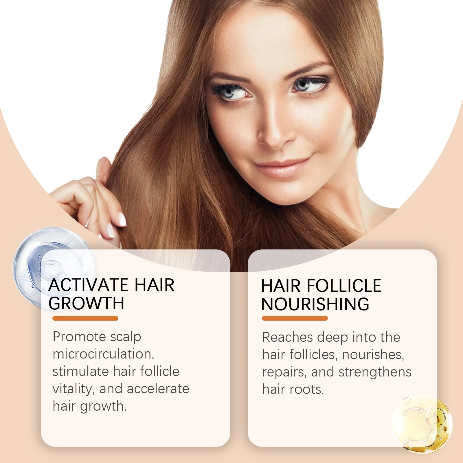 HOEGOA Hair Growth Serum Ampoules – Nourishing Scalp Treatment Hair Growth Serum Oasis Select