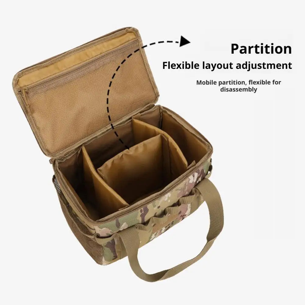 Insulated Cooler Bag with Dividers – Large Leakproof Thermal Tote