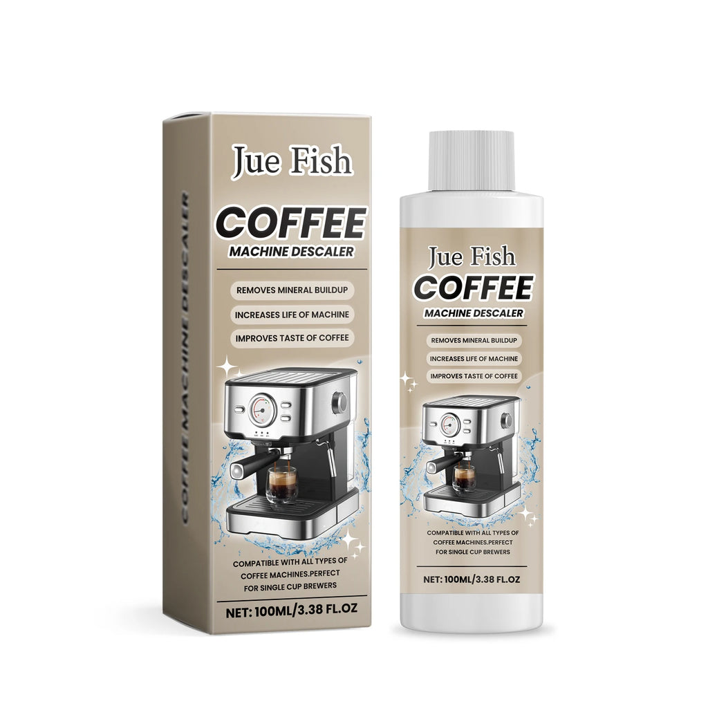 Jue-Fish Coffee Machine Descaler & Cleaner 100ml Coffee Machine Descaler Oasis Select 100ml boxed