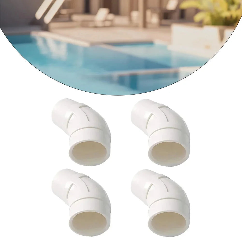 4pcs Pool Cleaner 45 Degree Elbow W70244 Replacement Kit Designed Specifically For Zodiac For Baracuda, For Krauly Pool Cleaners Oasis Select