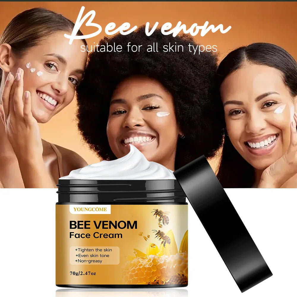 YOUNGCOME Bee Venom Collagen Cream – 24H Anti-Aging Moisturizer Anti-Aging Face Cream Oasis Select