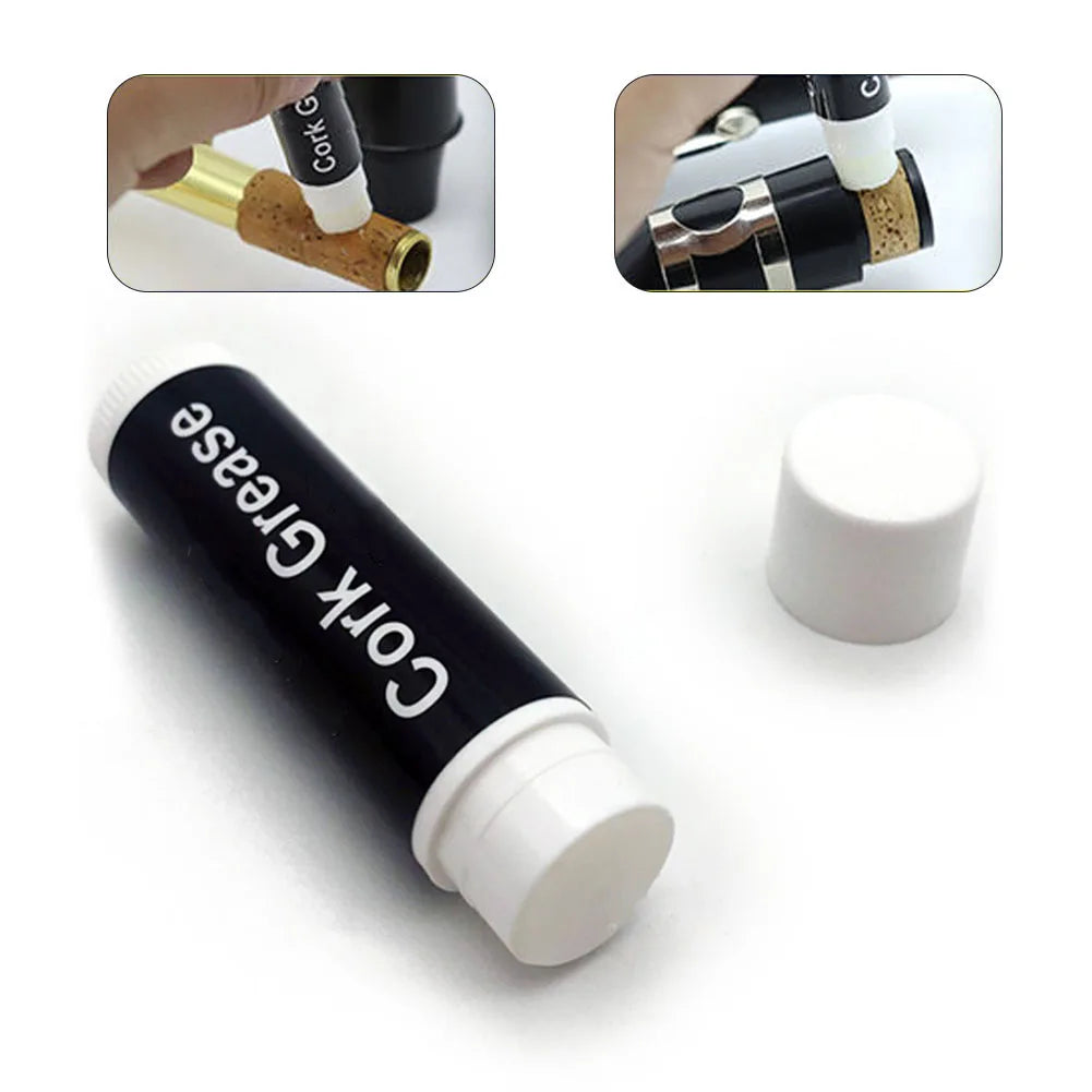 Saxophone Cork Grease Parts Woodwind 71*17*50mm Accessories Black Cork Grease For Clarinet Saxophone Brand New Oasis Select