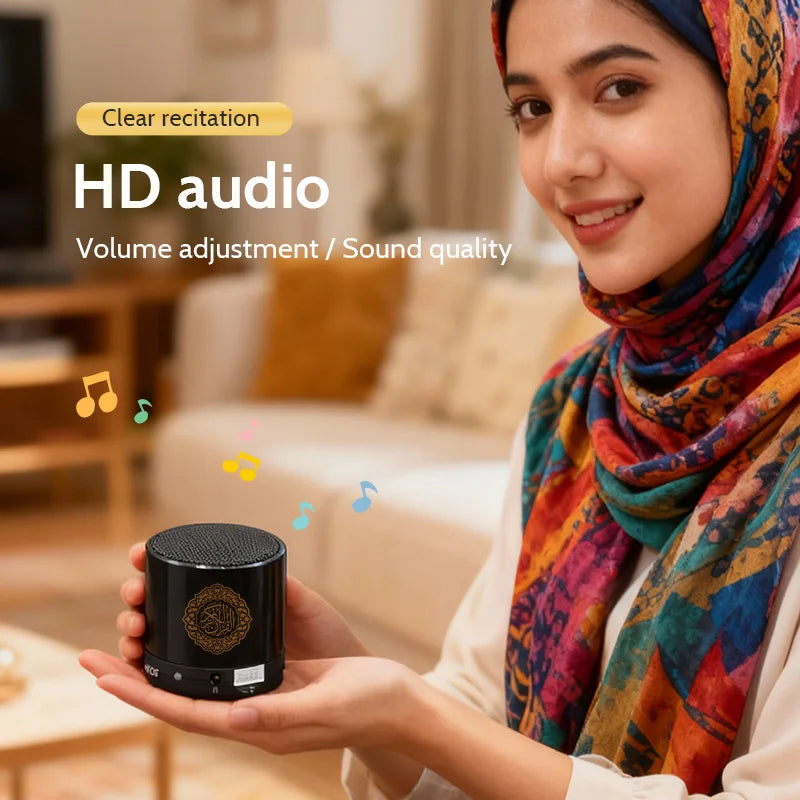 AyeBeau Quran Bluetooth Speaker – FM Radio, Azan & 15 Languages