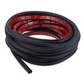 5 Meters Soundproof Anti-Dust Car Door Seal Strip, Universal Rubber Auto Weatherstrip Accessories Oasis Select ONE SIZE