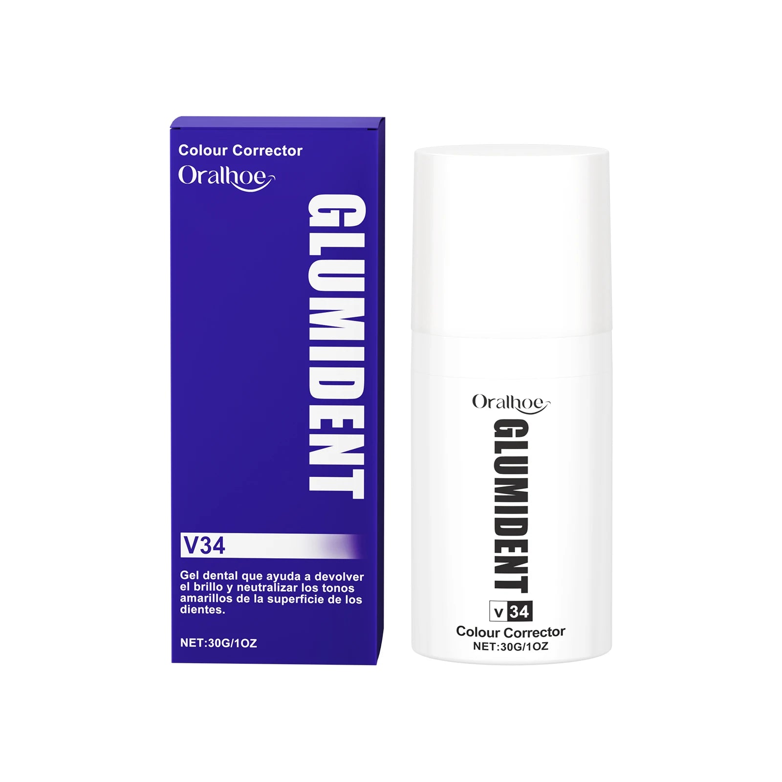 Purple Cleansing Whitening Toothpaste Remove Stains Teeth Cleansing Refreshing Oral Clean Care Improve Smell Fresh Breath 30g Oasis Select 30g boxed
