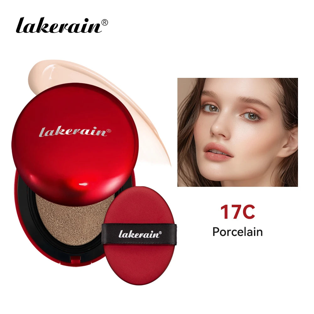 Sun protectio Air Cushion Foundation 9 Colors CC Cream Concealer Whitening Makeup Waterproof Cosmetics Brighten Face Base Tone Oasis Select 17C