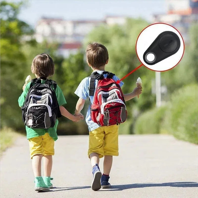 1/2pcs Mini Fashion Smart Dog Pets Bluetooth 4.0 GPS Tracker Anti-lost Alarm Tag Wireless Child Bag Wallet Key Finder Locator Oasis Select