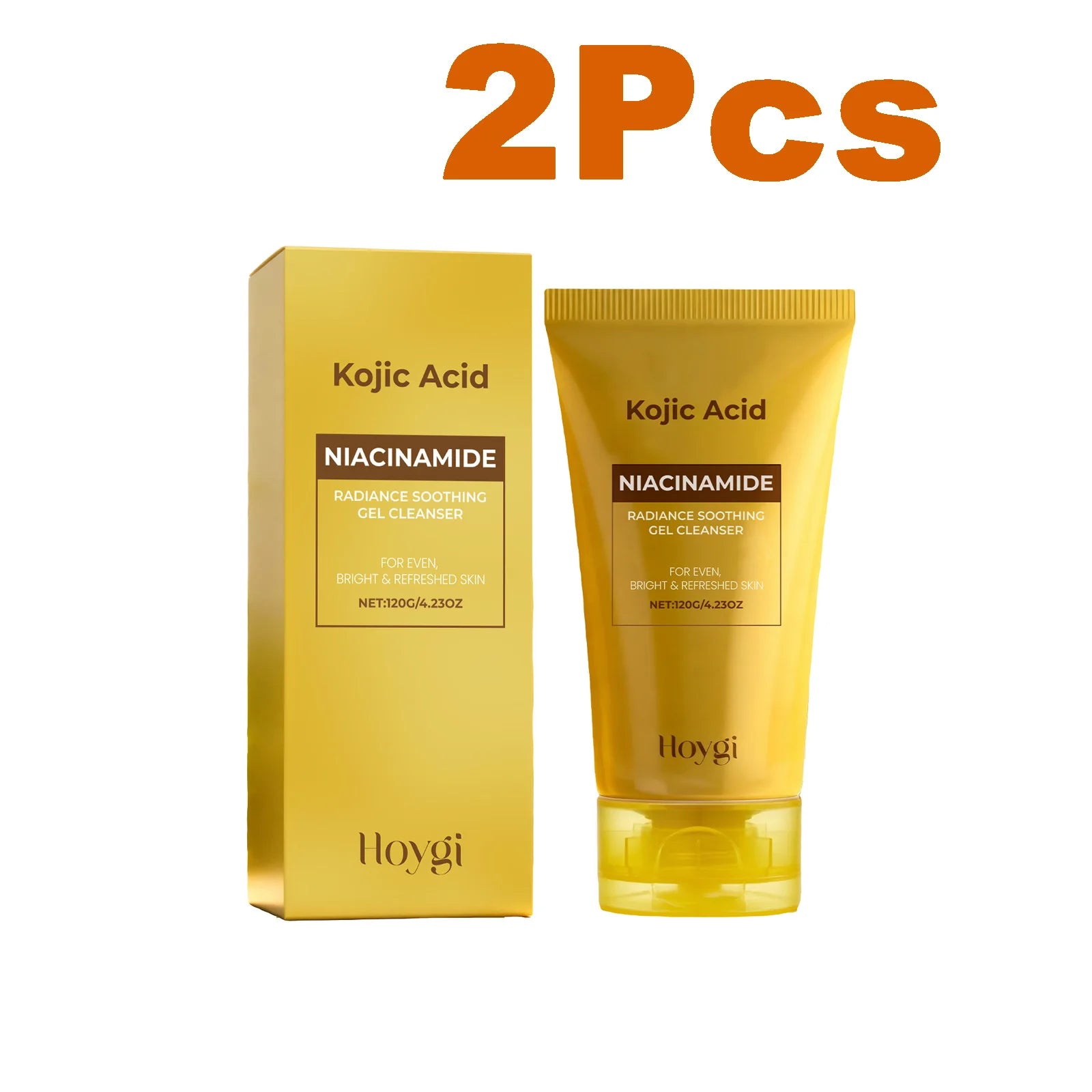 Kojic Acid & Niacinamide Face Wash – Brighten Dark Spots Brightening Face Wash Oasis Select 2 x 120g Boxed
