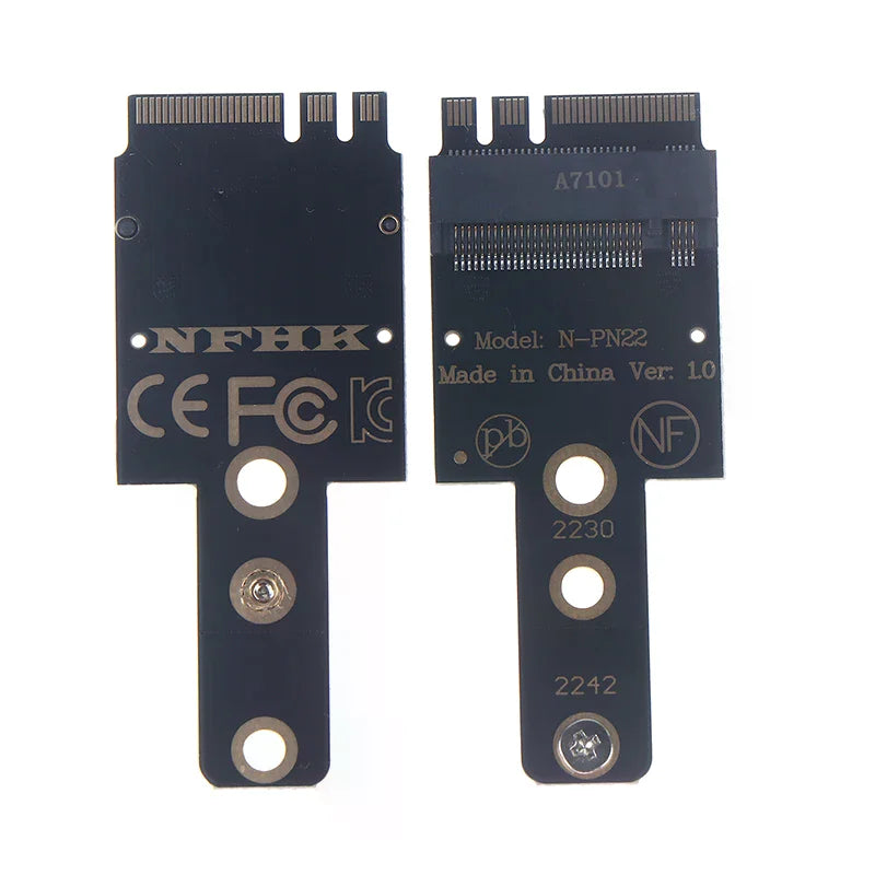 M.2 A+E to NVMe SSD Adapter PCIe 4.0 Riser Card for 2230