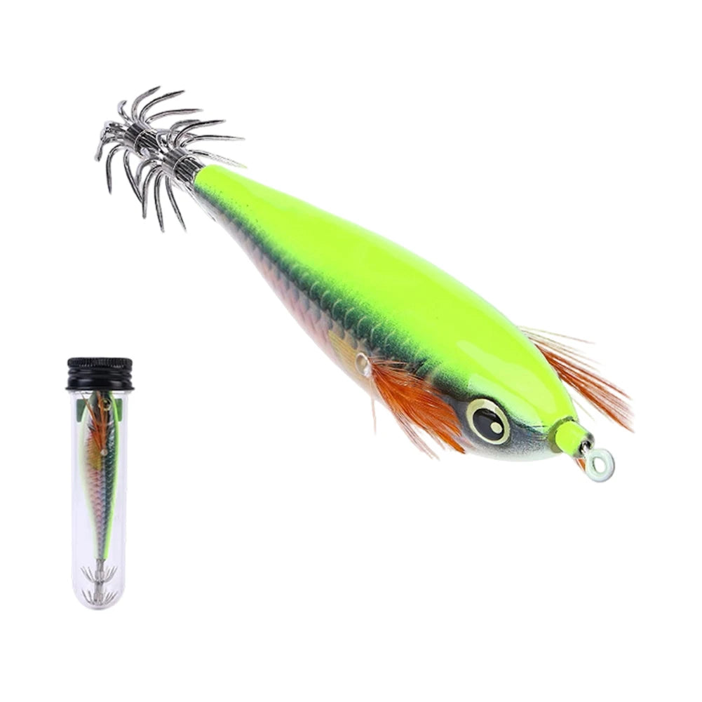 10cm 10.7g Horizontal Shrimp Squid Hook Slow Sinking Artificial Lure With Sound Bead For Octopus Sea Fishing Night Tackle Oasis Select 4