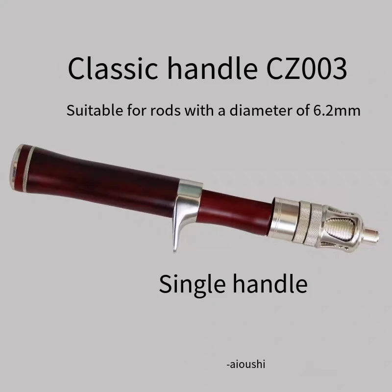 Weiwu Makou Rod DIY Solid Wood Cork Handle High Quality Stream Road Ya Rod Handle Oasis Select 3