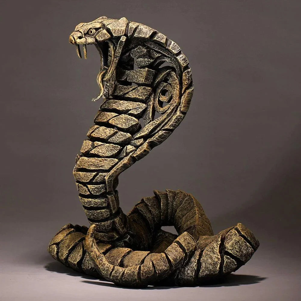 Attractive Contemporary Animal Sculpture Collection New Resin Decorative Home Ornaments Lion Tiger Sculpture Oasis Select Snake