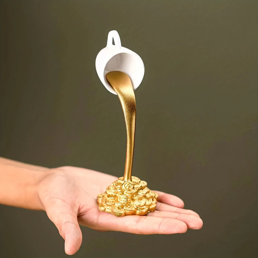 Floating Coffee Cup Resin Decoration Home Decoration Floating Coffee Cup Decoration Home Decor Oasis Select